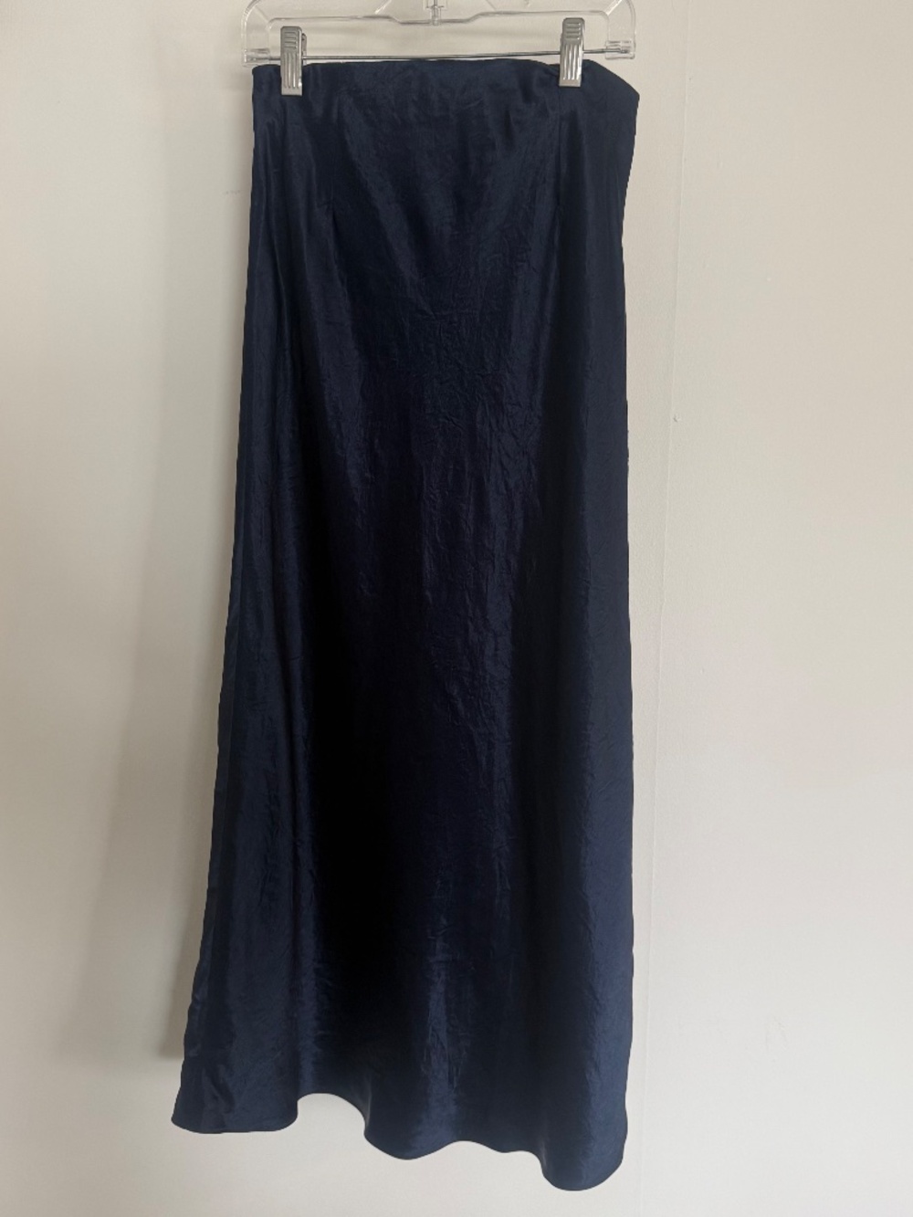Baboon Aritzia Silk Slip Navy Skirt - Picture 5 of 5